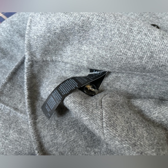 Per Una Wool Blend Pea Coat Jacket *flaw* - Picture 6 of 15